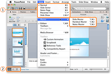 powerpoint for mac print view